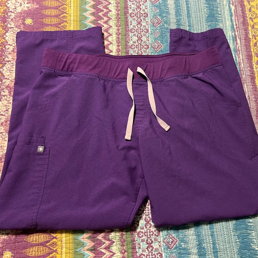 Ultra Violet FIGS Kade Scrub Pants